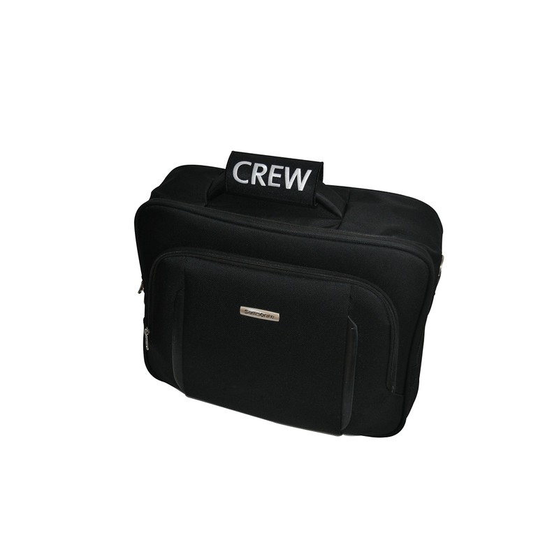 Crew Luggage Handle Wrap | Black/White | Aviamart®
