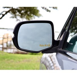 Ecomaholics 3 x Make it Fun Rearview Mirror Decal, Tumbler Vinyl Stickers, Travel Mug Sticker, Rearview Mirror Sticker Affirmation,Car Window Stickers,Car Decals-Golden