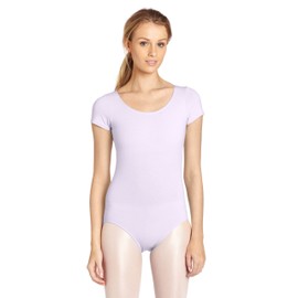 Capezio Women's Classic Short Sleeve Leotard,Lavender,Small