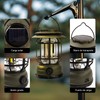 EXTRASTAR Camping-Taschenlampe, wiederaufladbar, 120 lm, mit USB Typ C, warmes