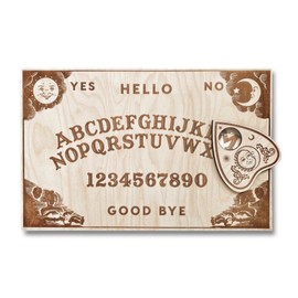 Medium Classic - Wooden Spirit Board - Spirit Board - Handmade Talking Spirit Board With Wooden Planchette - Handmade Wooden Premium Quality Talking Board (Medium Classic Style)