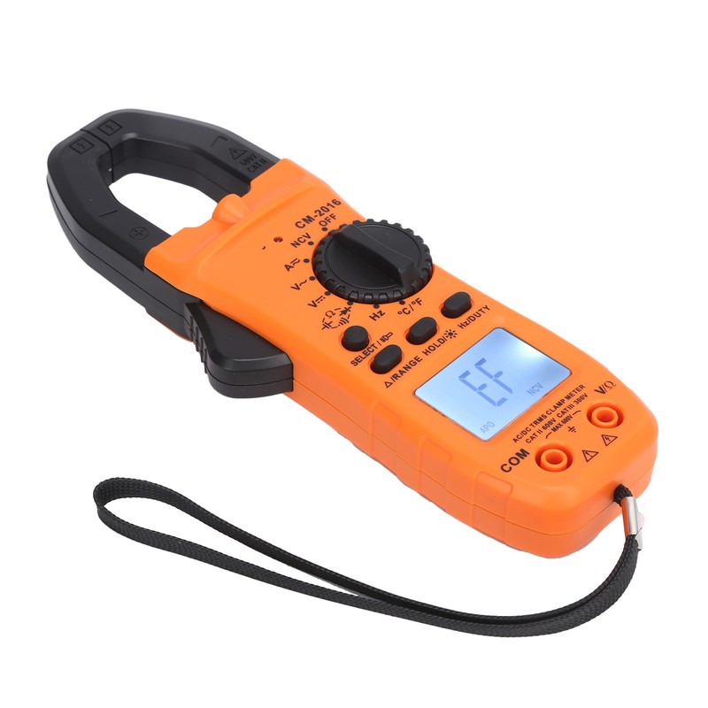 Digital Clamp Meter Multimeter AC DC NCV True RMS MultiFunction