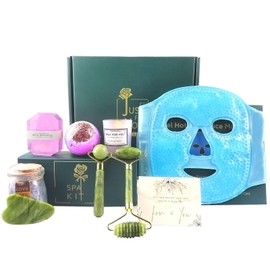 TEESTOU Birthday Gifts For Women 9pcs Skin Care Tools Gifts Basket Christmas/Valentine’s Day/Mothers Day Gifts for Girl Friend Sister Mom Wife Girlfriend Coworker