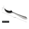 iBrandz Silver Teaspoons Set of 6-18/10 Stainless Steel Hospitality Grade