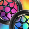 Tiardey Pack of 2 110mm Scooter Wheels Aluminium Core Wheel