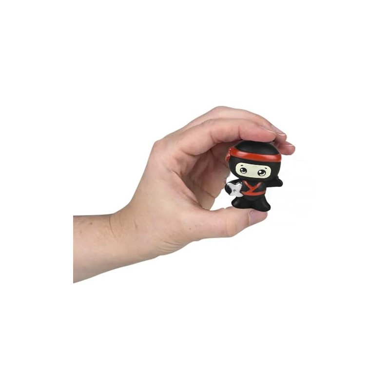 Rhode Island Novelty 2" Rubber Ninja Assortment 50 Pack