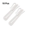 sourcing map Curtain Hooks Plastic Adjustable Depth Pinch Pleat Locking