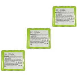 Synergy Digital Wireless Headset Batteries, Works with Astro Gaming Video Gaming Equipmwnt Wireless Headset, (Ni-MH, 4.8V, 2000 mAh), combo-pack includes: 3 x SDHP-H1444 Batteries