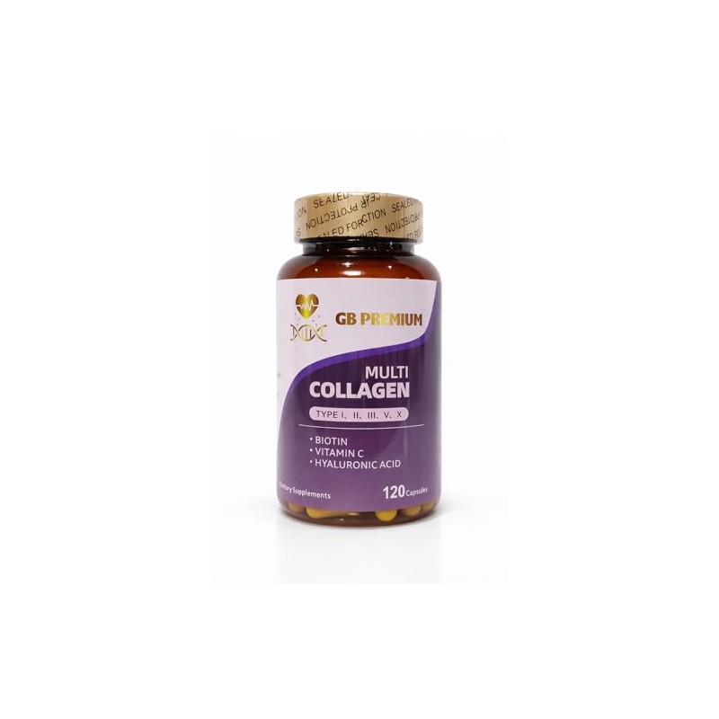 Multi Collagen Capsules, Type I, II, III, V & X,