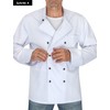 DESERMO Set of 12 Ball Buttons Countries for Chef's Jackets,
