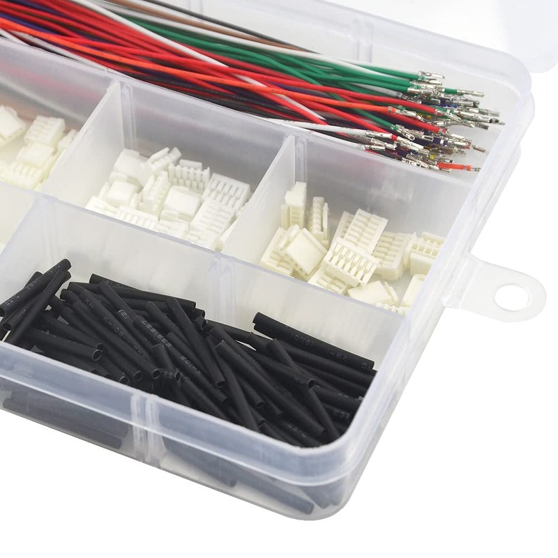XINGYHENG 130Pcs GH 1.25mm Connecting Plug Kit with 150Pcs 15cm