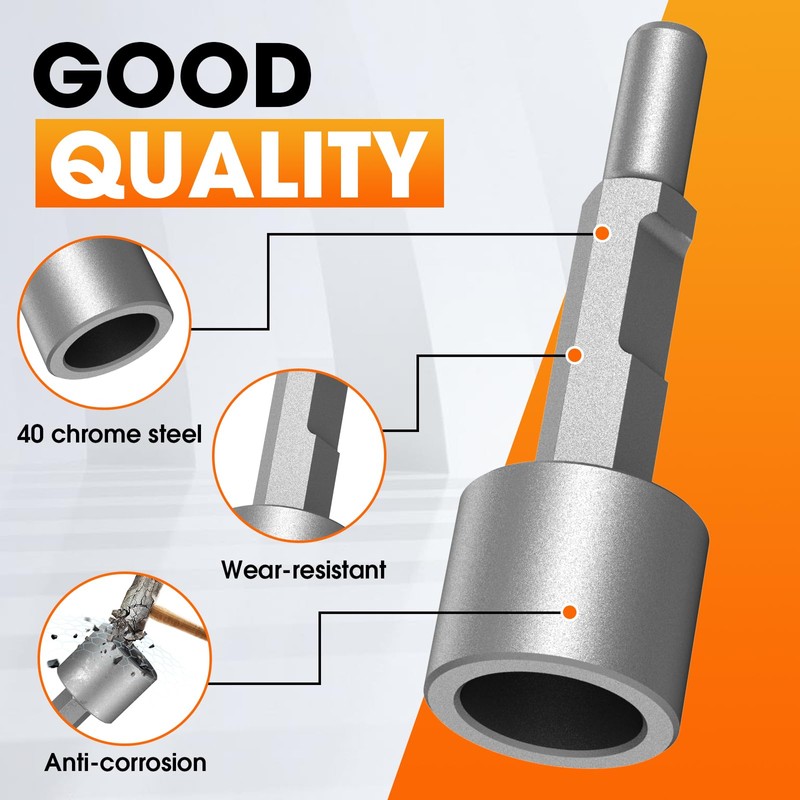 Ground Rod Driver Hex Shank, Ground Rod Driver for Grounding