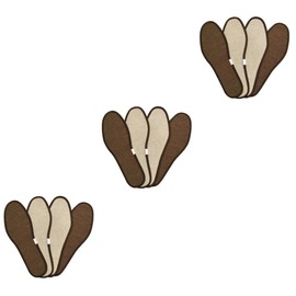 Baluue 6pairs Insoles for Shoes Bamboo Toe Pads Foot Care Inserts Odour for Women