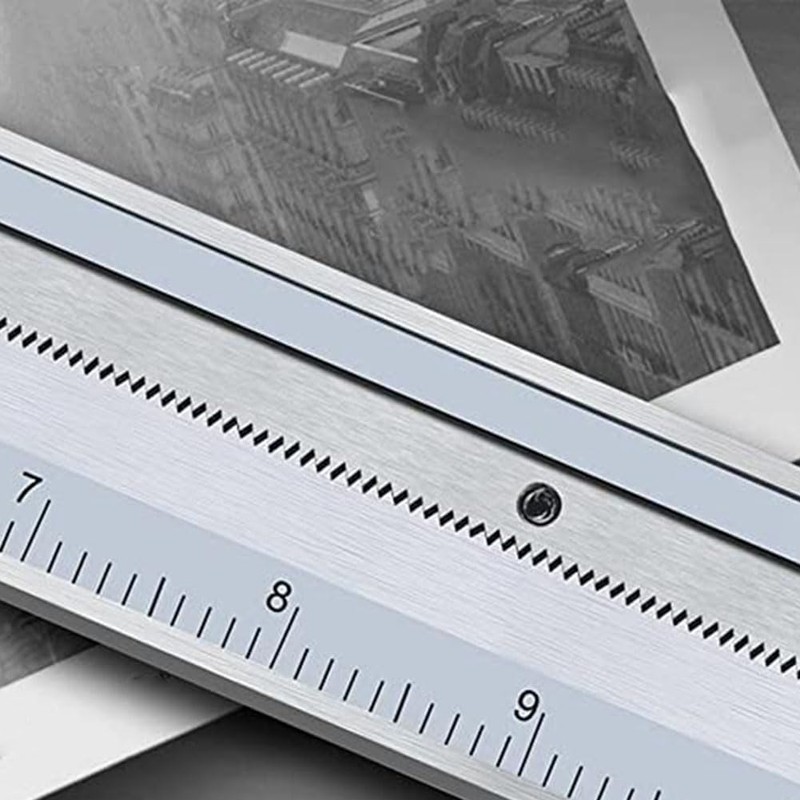 Haptufer 0-200Mm Metric Gauge Measuring Tool Dial Vernier Caliper Shock-Proof