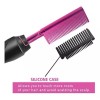 Goiple Alisador Eléctrico De Pelo Rosa Con Peine Caliente Eléctrico