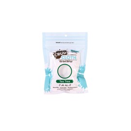 Crud Cloth Shower In A Bag | Tea Tree Scented (Pack of 7) | Biodegradable No Rinse Bathing Wipes For Camping, Backpacking, and Travel. Pre Soaped Disposable Washcloths and Body Wipes