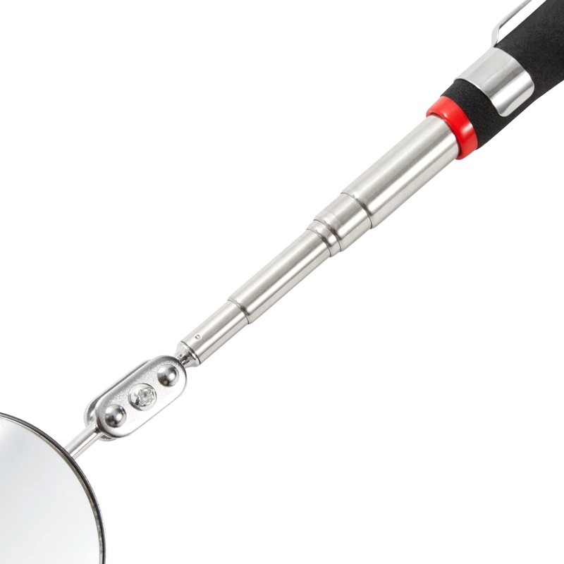 Juvale Inspection Mirror Tools - 2-Pack, 2 in Round Heads