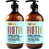Biotin Shampoo and Conditioner Set - Volume Boosting Formula for