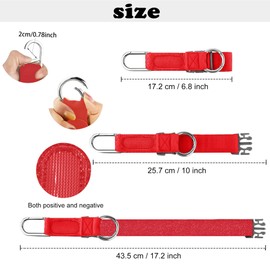 Elastic Jacket Gripper Travel Strap with D-Ring Hooks and Buckle, Suitcase Straps Belts Travel Accessories, Makes Your Hands Free,Red