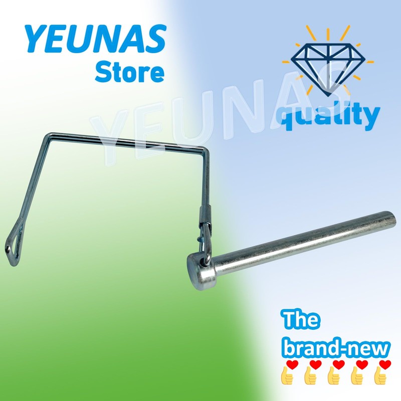 1/4" x 4" Square Safety Coupler Pins, Square Locking Pins,