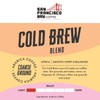 San Francisco Bay Ground Coffee - Cold Brew (28oz Bag),