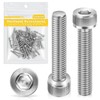Caianwin M3 Screws 50 Pcs, DIN 912 Stainless（A2 V2A）M3 X