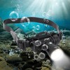 Diving Headlamp 8000LM 3 Lighting Modes 100m Waterproof Aluminum Alloy