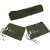 Hilitand Oil Brush Case Larger 30 Holes Roll Up Canvas
