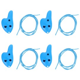 Alasum 20 Pcs Kids Mini Ocarina Music Instruments for Kids Miniture Decoration Music Decor Musical Student Ocarina 6 Hole Tenor Ocarina Clay Ocarina 6-hole Ocarina Instrument Ocarina