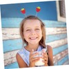 SAFIGLE 2Pcs Strawberry Headbands for Fun Fruit Hair Accessories for