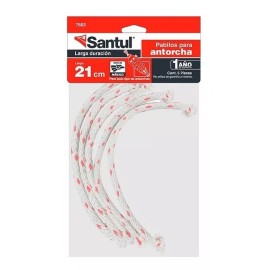 SANTLUL Mechas Pabilos Para Antorcha  10 Piezas