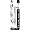 Zebra Pen Zebra Pen F-701 Retractable Ballpoint Pen, Stainless Steel