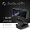 1080P Computer Camera Built‑In MIC HD for Video Conferencing Computer