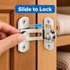 Stainless Steel Door Latch Bolt – 3-Inch Sliding Door Lock