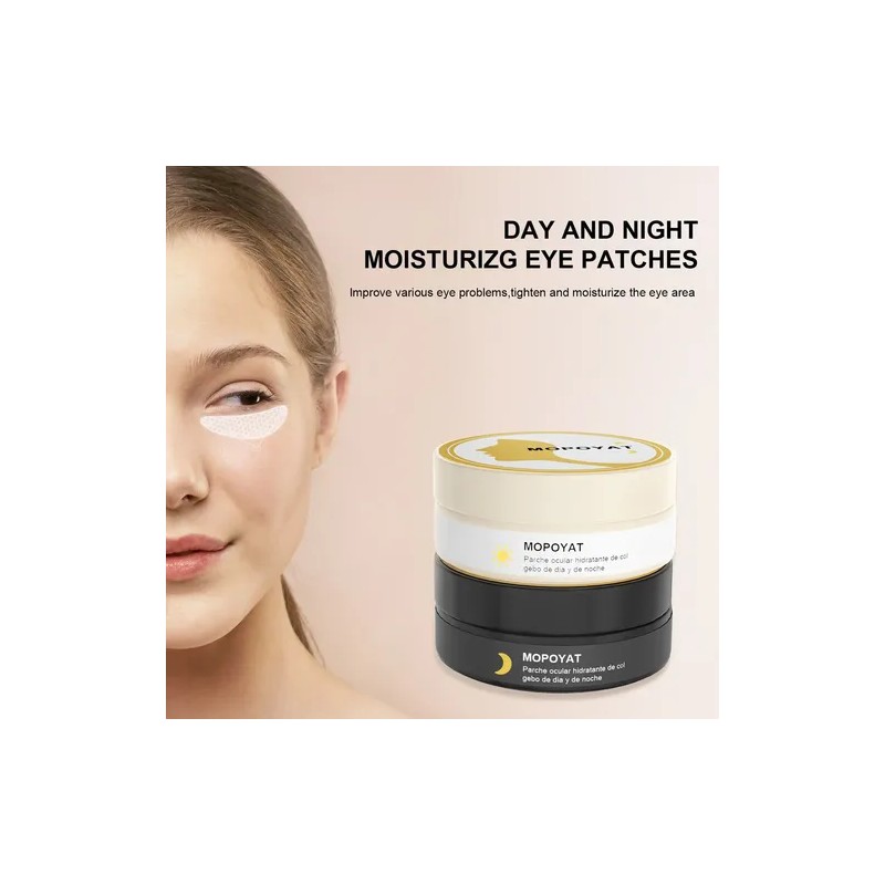 120 Parches Ojos Hialuronico Colágeno Antiojeras Hidratante