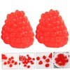 Vaguelly 16pcs Simulation Fruit Model Decorations Fruits Decorate Fruitful Plastic