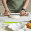 Unokit Rolling Pin for Baking - 3-Piece Set, 17.5" Rolling