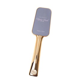 Foot Rasp and Pedi Duo - Venteo - Nano Tempered Glass - No Sharpening Required - Gold Colour - Removes Hard Skin and Calluses - Washable and Reusable