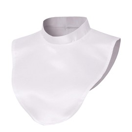 BLESSUME Clergy Shirt Collar Dickey Unisex Detachable Priest Bib Collar (One Size, White)