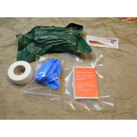Compact Individual First Aid Kit-IFAK w/ 4" Emergency Trauma Bandage