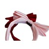 Bow Satin Headband (Pink, 2.5 inch)