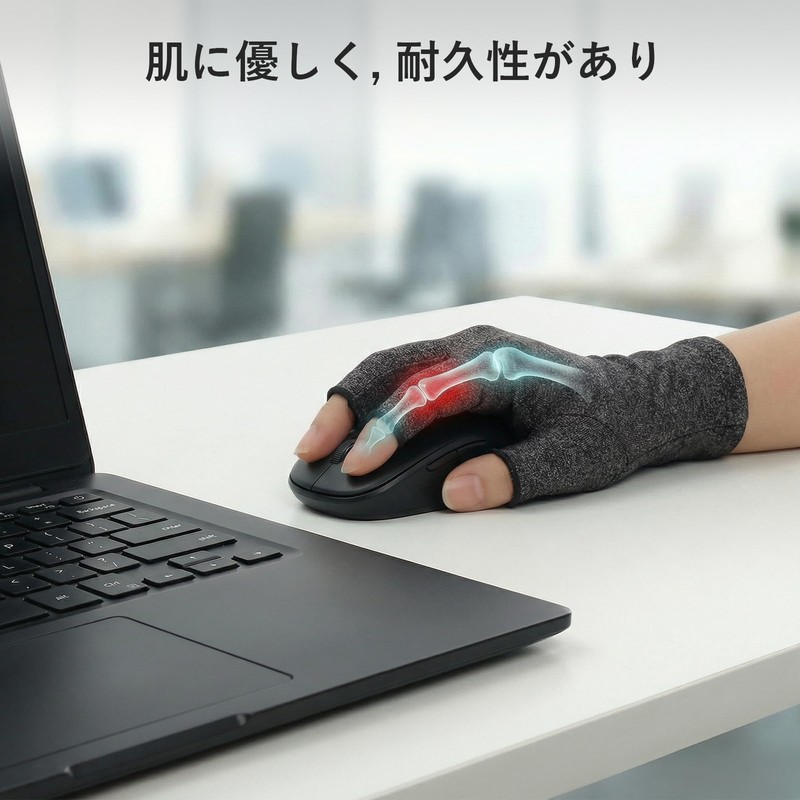 Donfri Finger Supporter Joint Full-finger Palm Supporter Thin Gloves Fingerless