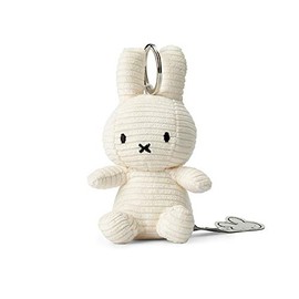 Marks International BON TON Toys Corduroimuffy Key Chain, 3.9 inches (10 cm), White, white