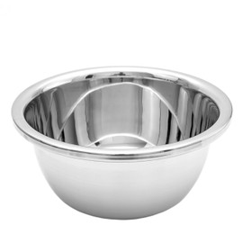 Lantelme Stainless Steel Bowl 3 Litres - Mixing Bowl for Dough, Salad, Serving, Diameter 26 cm - Robust and Dishwasher Safe Dough Bowl, Can be Used for Baking, Cooking and Preparing Food
