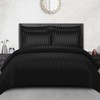 Pamposh Satin Stripe Double Duvet Set - Premium Hotel Quality