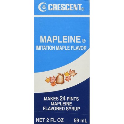 Crescent Mapleine Imitation Maple Flavoring 2oz Bottle (Pack of 1)