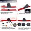 Double Rear View Camera Two Lens Camera Rear Light Third