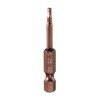 sourcing map Hex Head Wrench Drill Bit 2.5mm(H2.5) Metric 1/4"