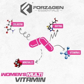 Forzagen Essentials Womens Multivitamin 60 Tabs | Vitaminas Sabor Sin sabor