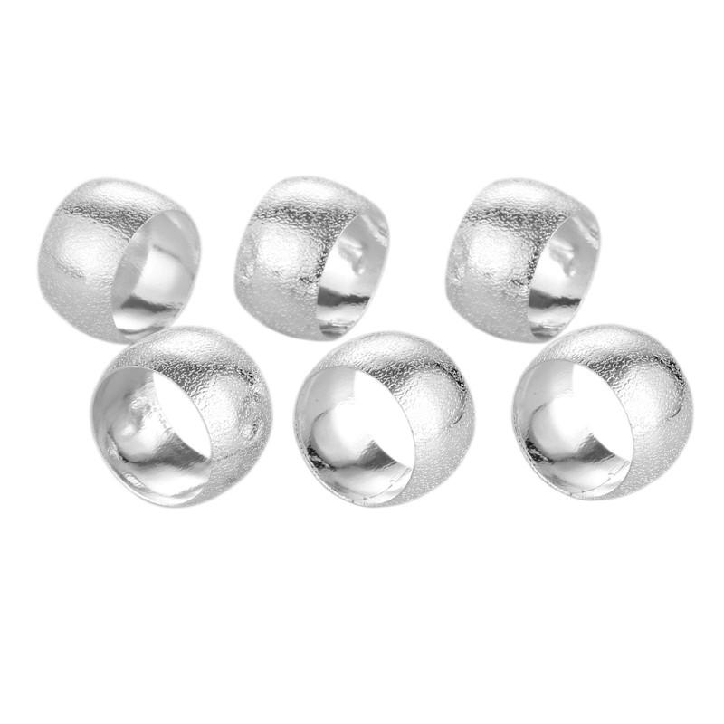 Napkin Rings Round Alloy Napkin Rings for Restaurant Commercial Hotel